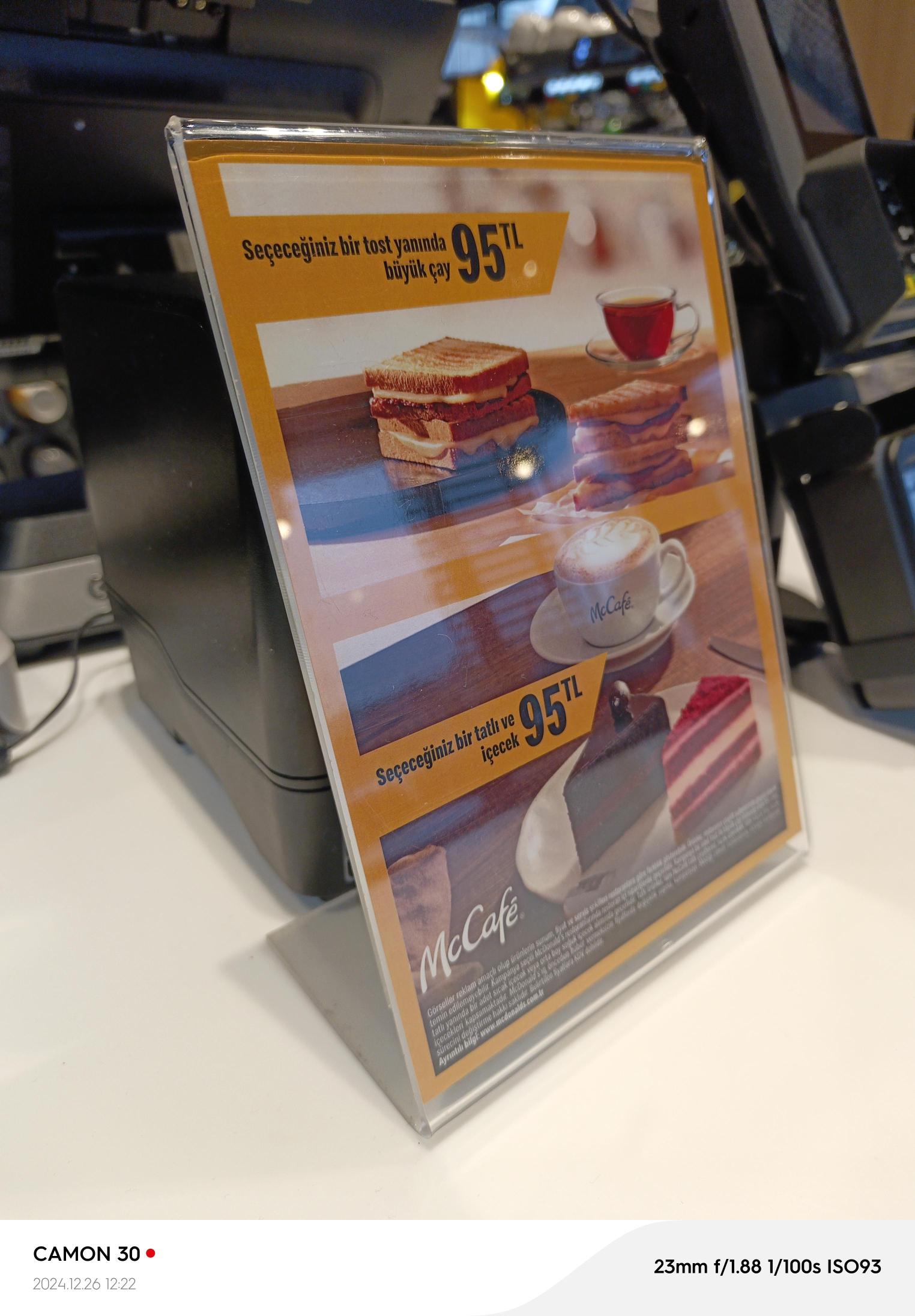 A5 L Tipi Dikey Pleksi Föylük 