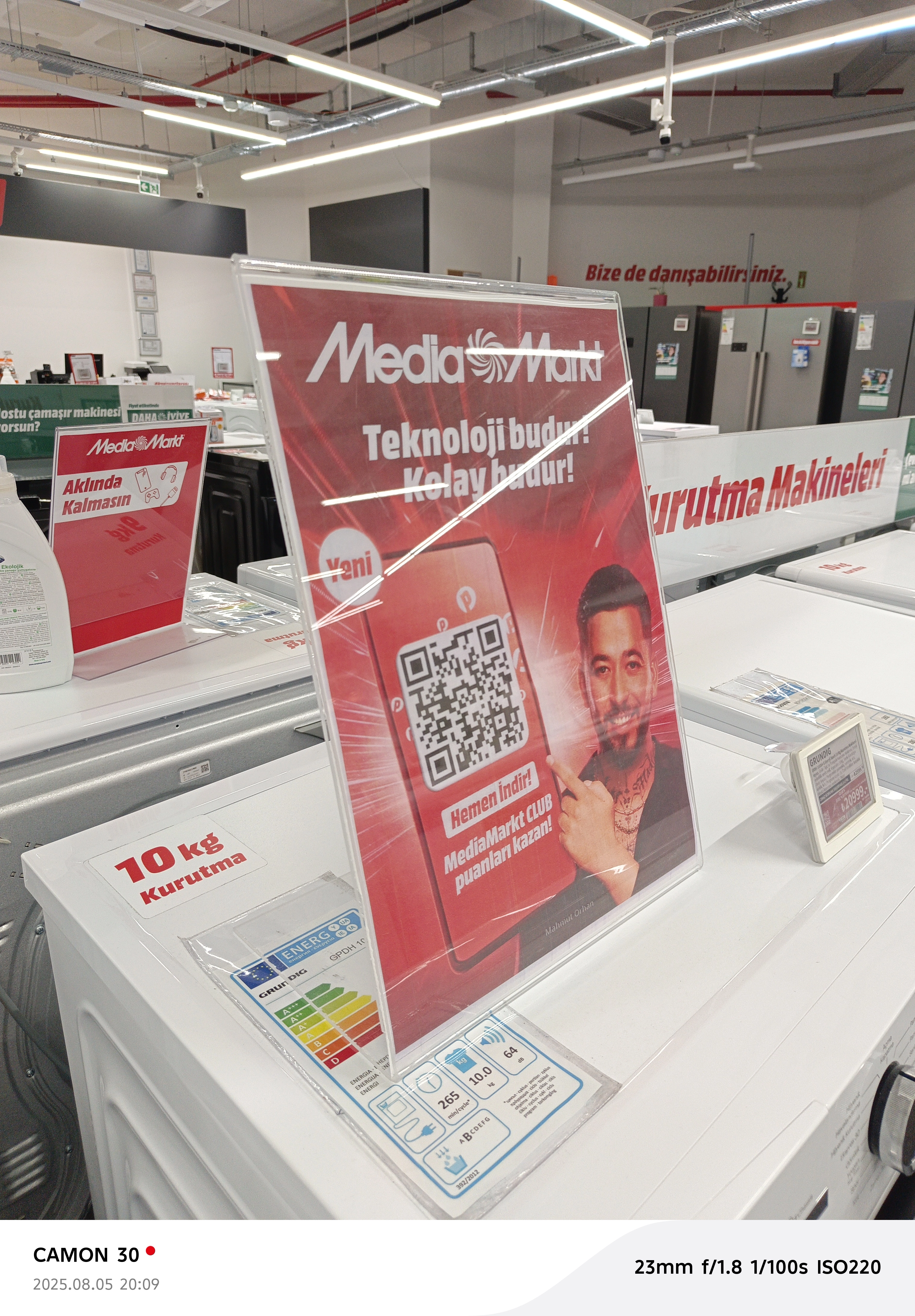 A3 L Tipi Dikey Pleksi Stand