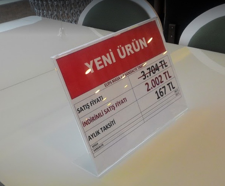 A4 L Tipi Yatay Föylük Fiyatlık