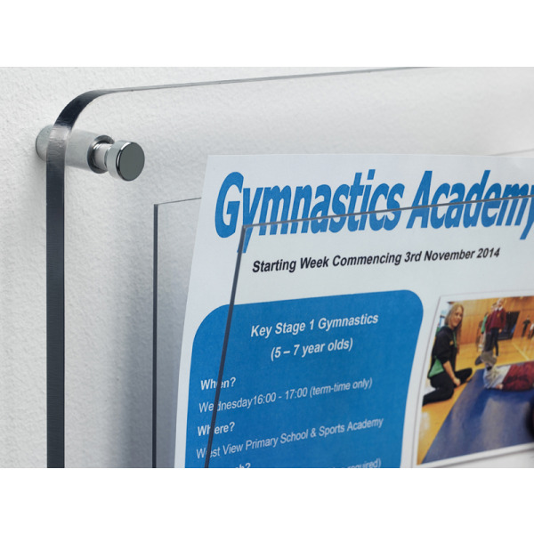 Pleksi Duvar Panosu 6’lı Set (Adet A4 Dikey)