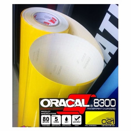 Oracal 8300 021 Sarı Transparan Folyo